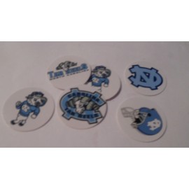 Unbranded Pre Cut One Inch Bottle Cap Images NC TARHEELS Free Shipping - photo, 25 images
