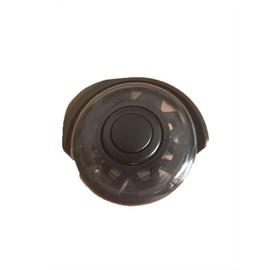 2-Inch Heavy-Duty Office Chair Wheels(Set of 5) - Silent Rubber Casters for Hardwood & Carpet, 2200lbs Capacity, Universal Fit Smooth Rolling Casters Replacement Black