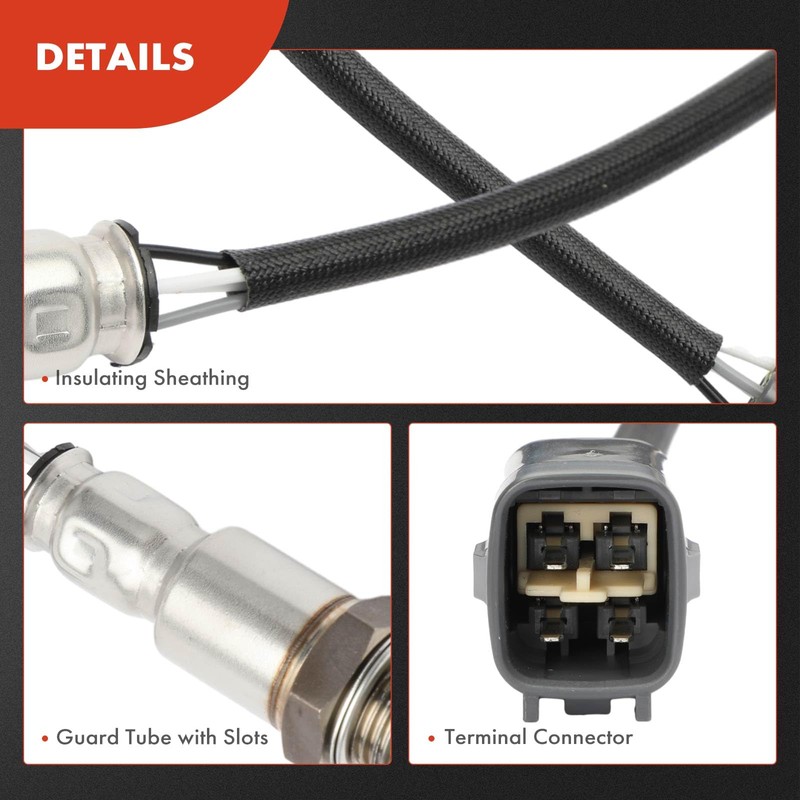 A-Premium - Sensor de oxígeno O2 compatible con Nissan 2013