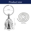 Montrestar Guardian Bell Motorcycle Lucky Charm with Keyring for Motorcycle
