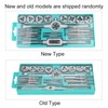 Tap Die Set, 20pcs Tap and Drill Set Metric Master
