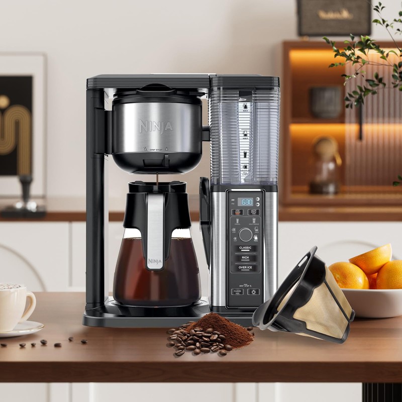 Reusable Coffee Permanent Filters Cone Replacement Coffee Filter Compatible with