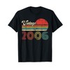 18 Year Old Birthday Vintage 2006 18th Birthday T-Shirt