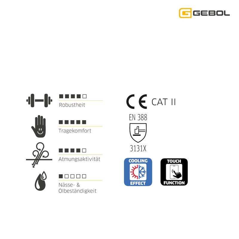 Gebol Master Flex Cool&Touch | Size XXL (Size 11) |