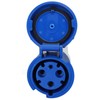 3 Pin Circular Connector IP67 Waterproof Heat Resistance Insulativity Industrial