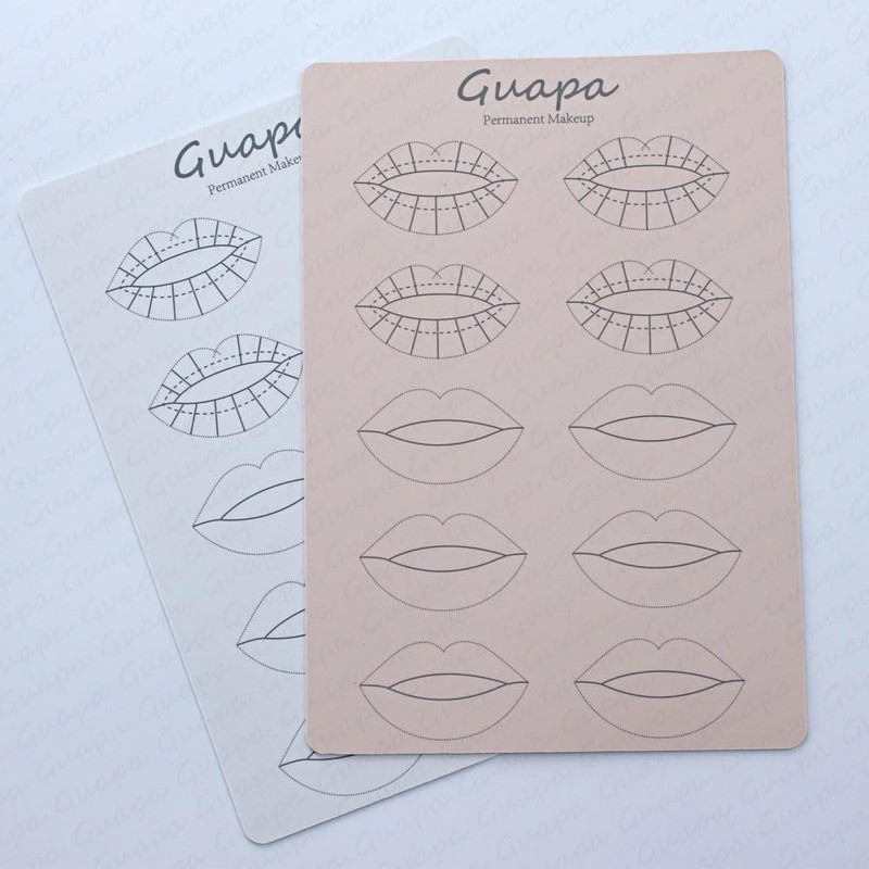 Pack of 4 Practice Skin for Lip Tint and Lip