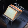 Camp Stove Toaster Stainless Steel Foldable Portable Camp Stove Toaster