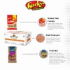 Gurley's Juicy Peach Gummi Rings, Sweet with a Tangy Twist