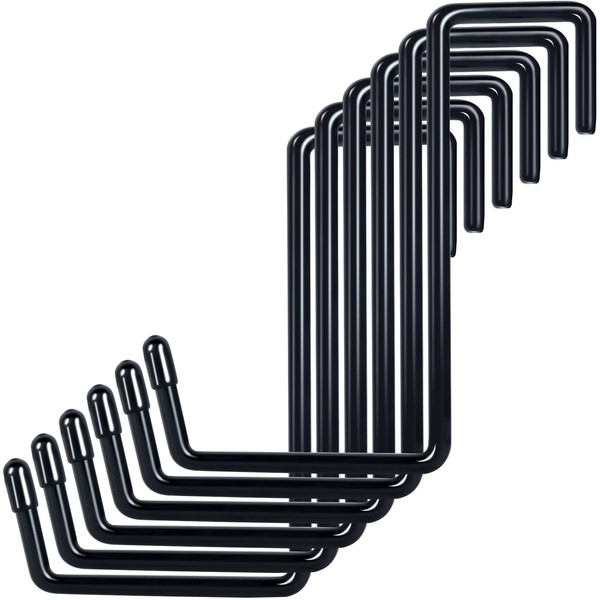 Large Vinyl Coated Heavy Duty Garage Storage Utility Hanging Hooks