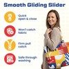 18" (45.7cm) White Zip - Closed-End - Dressmaking, Sewing &