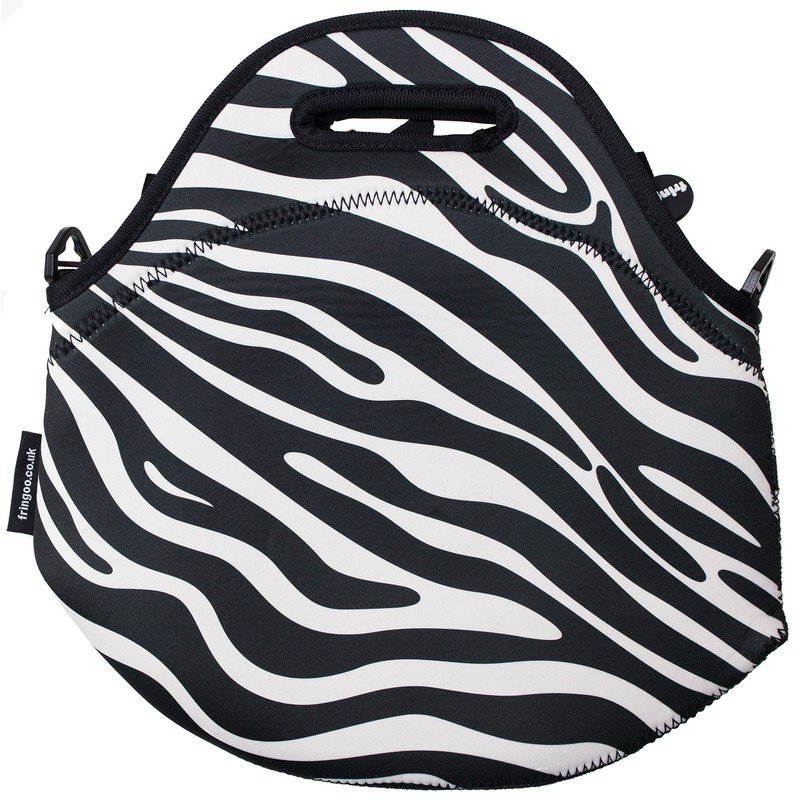 Fringoo® Kids Lunch Bag Neoprene Thermal Insulated Zipped Pocket Shoulder