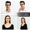 EYEURL-Paquete de 2 anteojos de lectura para mujeres y hombres,