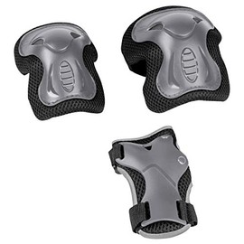 HUDORA Hornet 83187 Unisex Youth Protector Set Size S, Silver, S