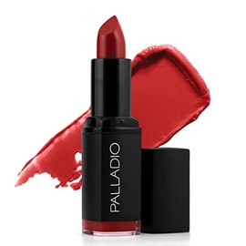 Palladio Labial mate, labial mate de larga duración, cremoso y de cobertura completa, Red Carpet