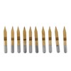 40Pcs Milling Cutter End Mill CNC Router Bit Flat Ball