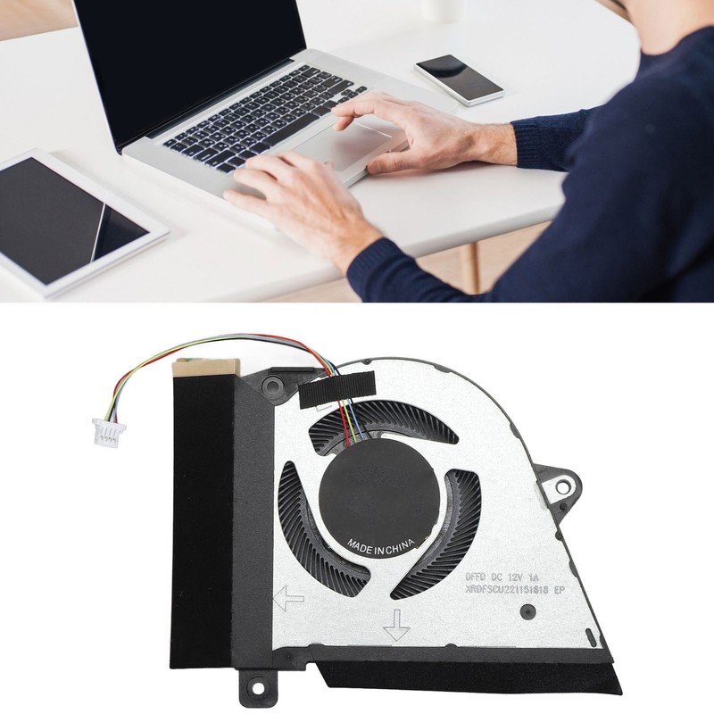 Laptop Cooling Fan for ASUS Replacement 4 Pin Cooling Fan