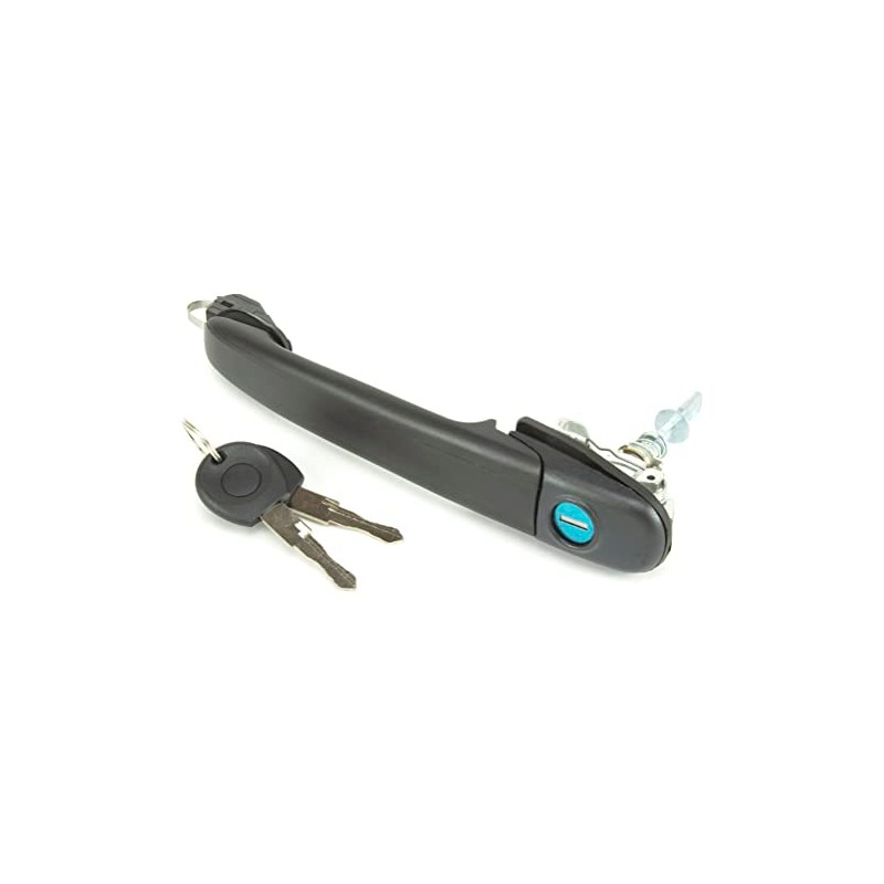 TarosTrade 59-0702-L-39775 Door Handle Front Outer With Cylinder And Key