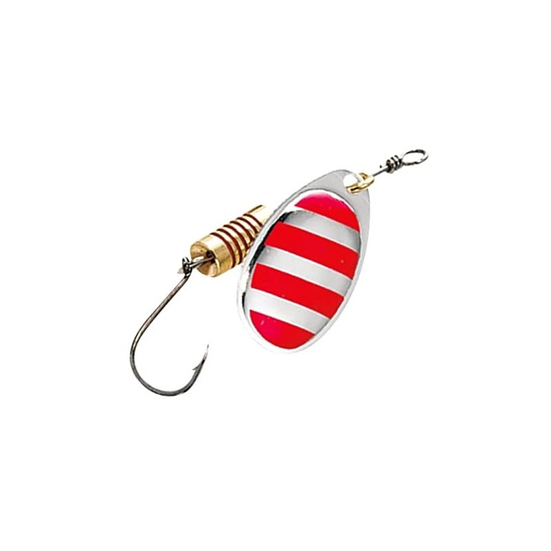 D-A-M DAM Effzett Spinner with Single Hook Reflex Silver 4.0
