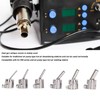 6Pcs 850 Heat Gun Nozzle Kit Aluminum Alloy 3 4