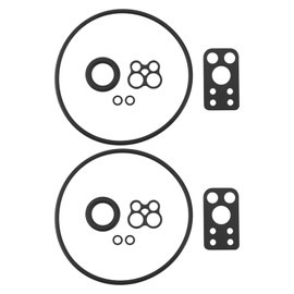 ECSiNG 2 Sets Carburetor Rebuild Kit Lawn Mower Carburetor Repair Kit 54832 69099 841649 841653 690988 Compatible with Briggs & Stratton