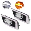 Riloer Front DRL Driving Fog Light White And Amber, Compatible