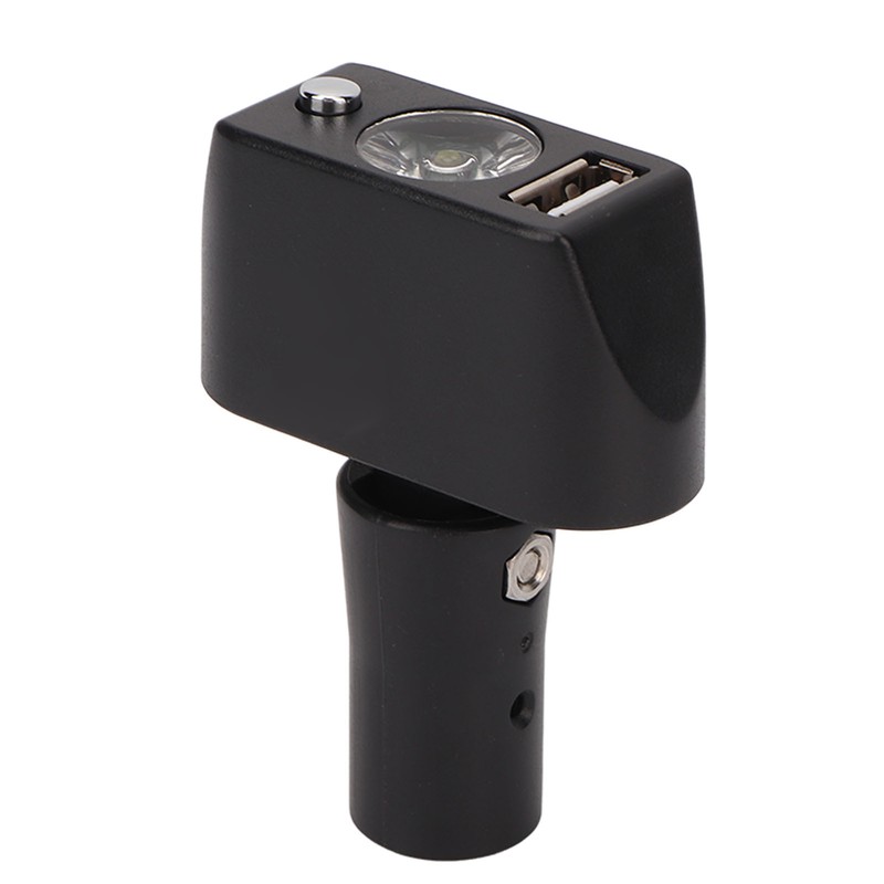 Electric Wheelchair Light 3 Pin XLR Head USB Charging Adjustable
