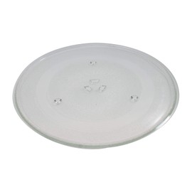 2-Pack WB49X10063 Microwave Glass Turntable Plate Replacement for General Electric DVM1850MM3BG - Compatible with WB49X10063 14 1/8 Inch Glass Tray