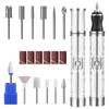 Bettinay 4 Speeds Nail Grinder for Thick Toenails Set, Electric
