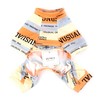 ZUNEA Dog Clothing, Spring/Summer, Romper, Small Dogs, One-piece Pajamas, Soft,