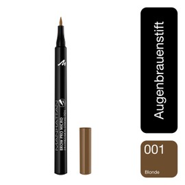 Manhattan Brow Pro Micro Pen Eyebrow Pencil, 001 Blonde, Liquid Eyebrow Pencil with Ultra Precise 0.2 mm Tip, for a Natural Eyebrow Look