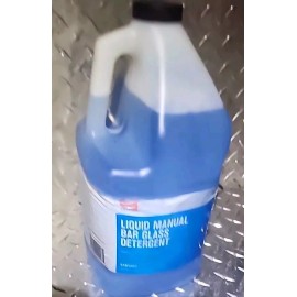 Swisher / Ecolab Liquid Manual Bar Glass Detergent
