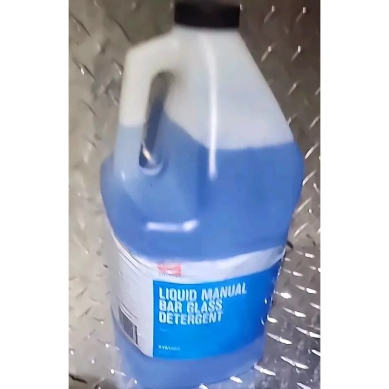 Swisher / Ecolab Liquid Manual Bar Glass Detergent