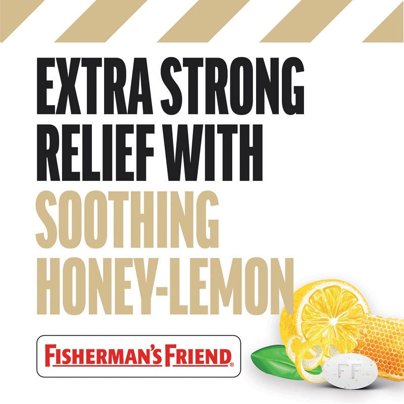Fisherman's Friend Cough Drops, Cough Suppressant and Sore Throat Lozenges,