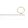 Unifizz Zinc Alloy O Rings 35mm Inner Diameter 3mm Thick