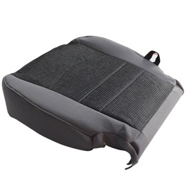 NLQR Front Driver Bottom Replacement Seat Covers Cloth Dark Gray #X8 Compatible with Dodge Ram Pickup 1500 2500 3500 4500 5500 2013-2018 Seat Cover Protector Cushion