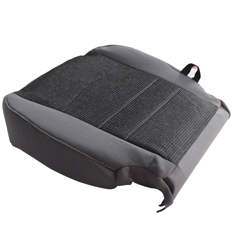 NLQR Front Driver Bottom Replacement Seat Covers Cloth Dark Gray