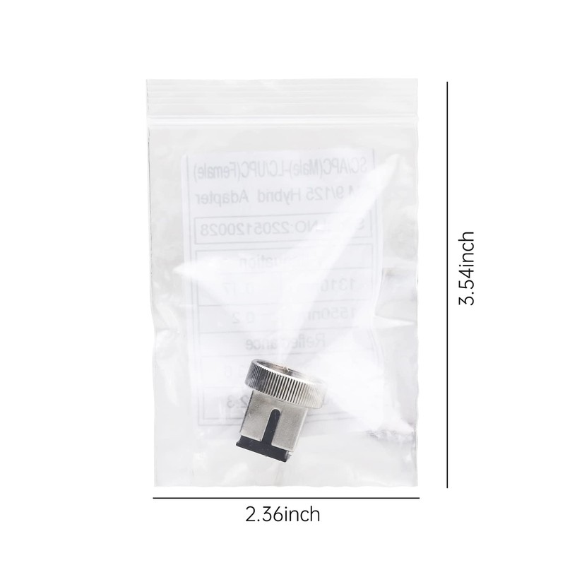 Duogalia 1 Pack SC Adapter for Fiber Optical Power Meter