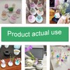 NentMent 6 Pack Mini Bud Vases Tiny Flower Vase Resin