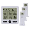 Indoor Thermometer Digital with Wireless Weather Station Capability Time Display