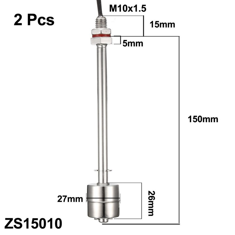 uxcell Stainless Steel Float Switch for Water Pump Tank swim