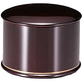 Fukui Craft Hitsu, Heat Resistant, Made in Japan, Dishwasher Safe, Edge High Rice Device, Storage Line (Inner Black)