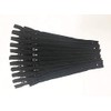 YKK Zippers Black Color 7 Inch Number 3 Nylon Coil