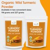hennaco Organic Wild Turmeric Powder | Turmeric Curcumin Powder |