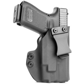 R&R Holsters IWB Holster - Olight Baldr S - Black (Right-Hand, for Glock 19,23,32 - Gen 3 & 4)