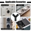 teasteam 2 Way Y Splitter for Waste Pipes Connector for