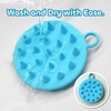 WEILA 2024New Compact Silicone Scrubber with Loop (Grey)