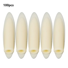 Akozon Wood Plugs 9.5 mm for Pocket Hole Jig Woodworking Tool Accessories Pack of 100 (Yellow)