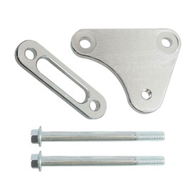 551353 LS Idler Pulley Relocation Bracket Compatible with LS1 Intake Swap LQ4 LQ9 LSX 4.8L 5.3L 6.0L Billet Aluminum, Made in China Enhances Accessory Bracket Compatibility