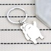 xutao Stainless Steel Cute Frog Keychain Gifts for Women Girls