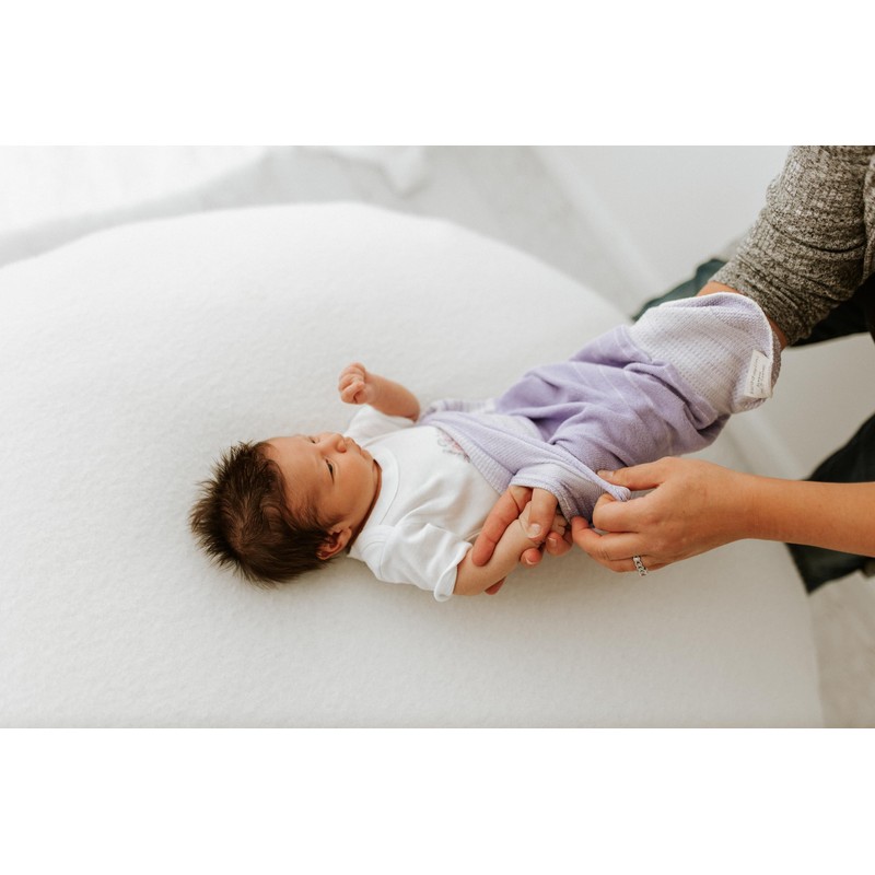 Swaddelini Large Swaddle Sleep Sack (Lavender)